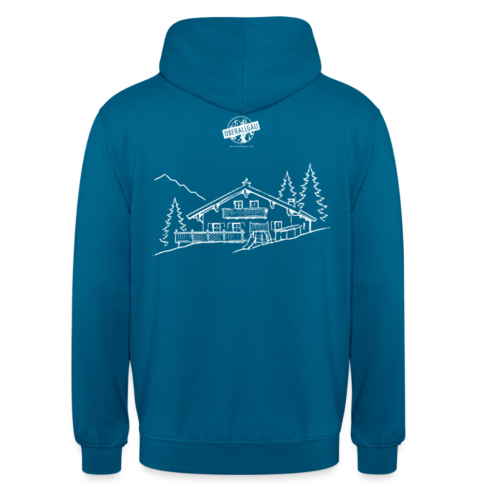 Unisex Hoodie | Untere Ochsenalpe - Tiefseeblau 