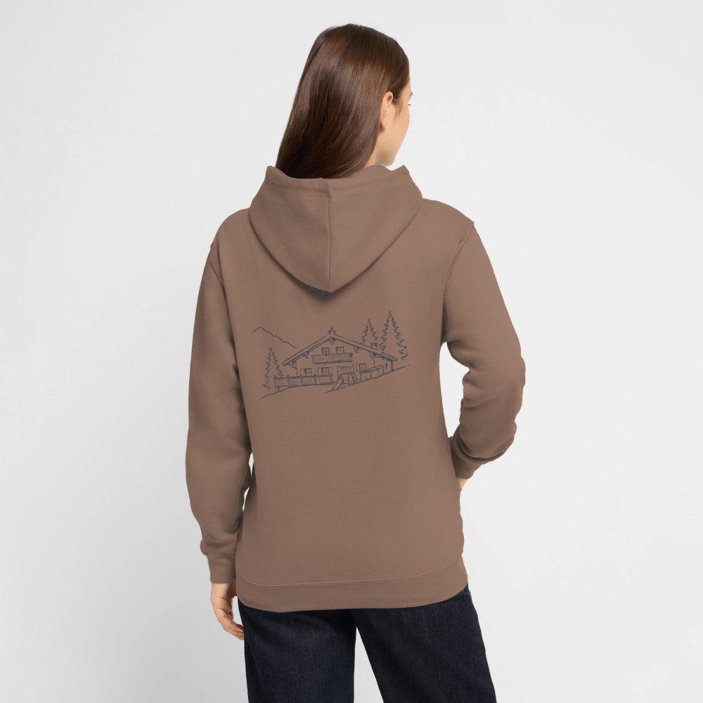 Unisex Hoodie | Untere Ochsenalpe - Mokka