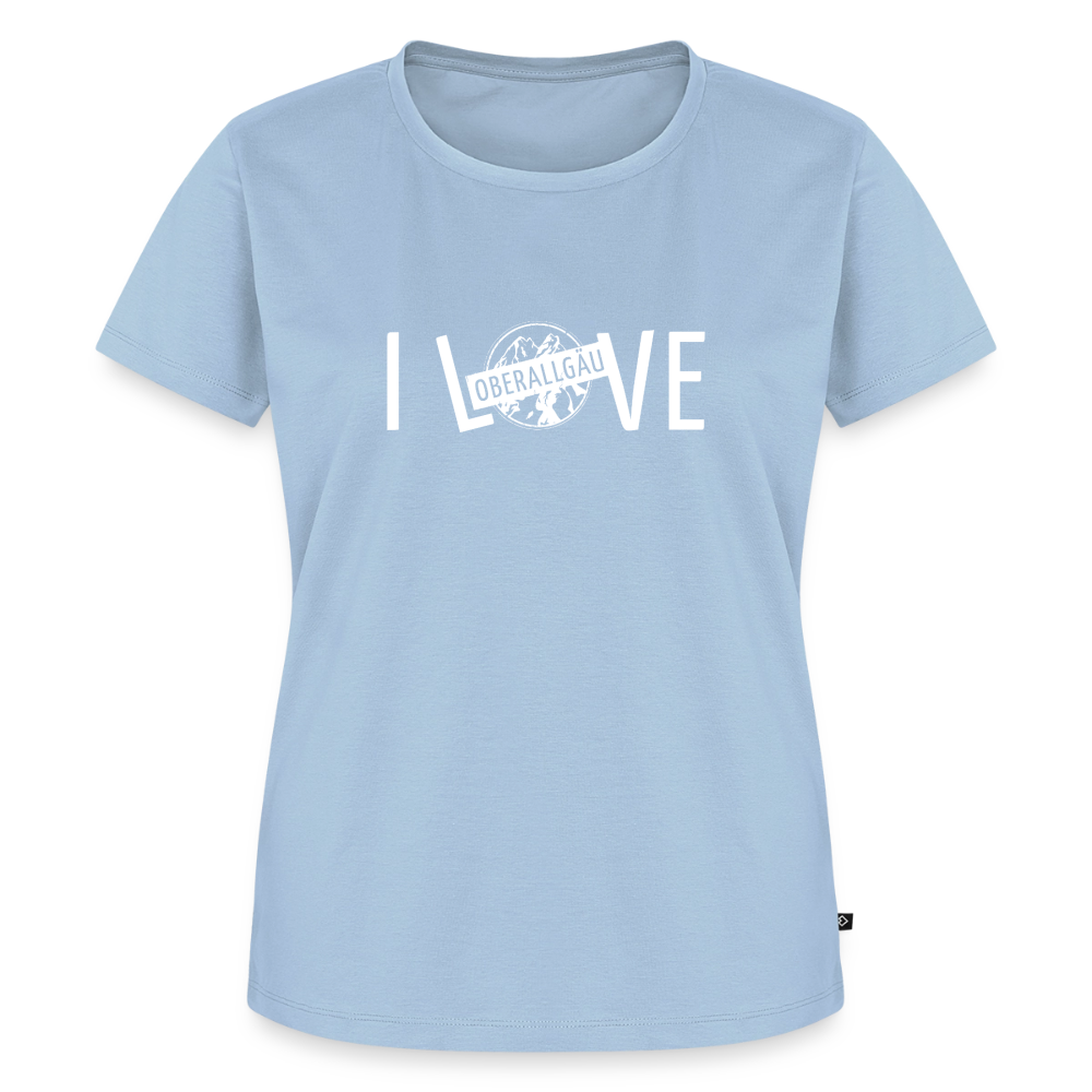 Frauen Premium T-Shirt | I LOVE - Hellblau