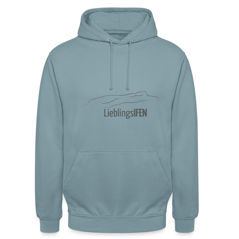 Unisex Hoodie | LieblingsIFEN - Nebelblau