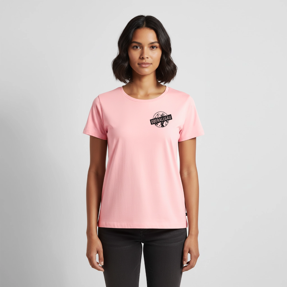 Frauen Premium T-Shirt | OBERALLGÄU - Rosa