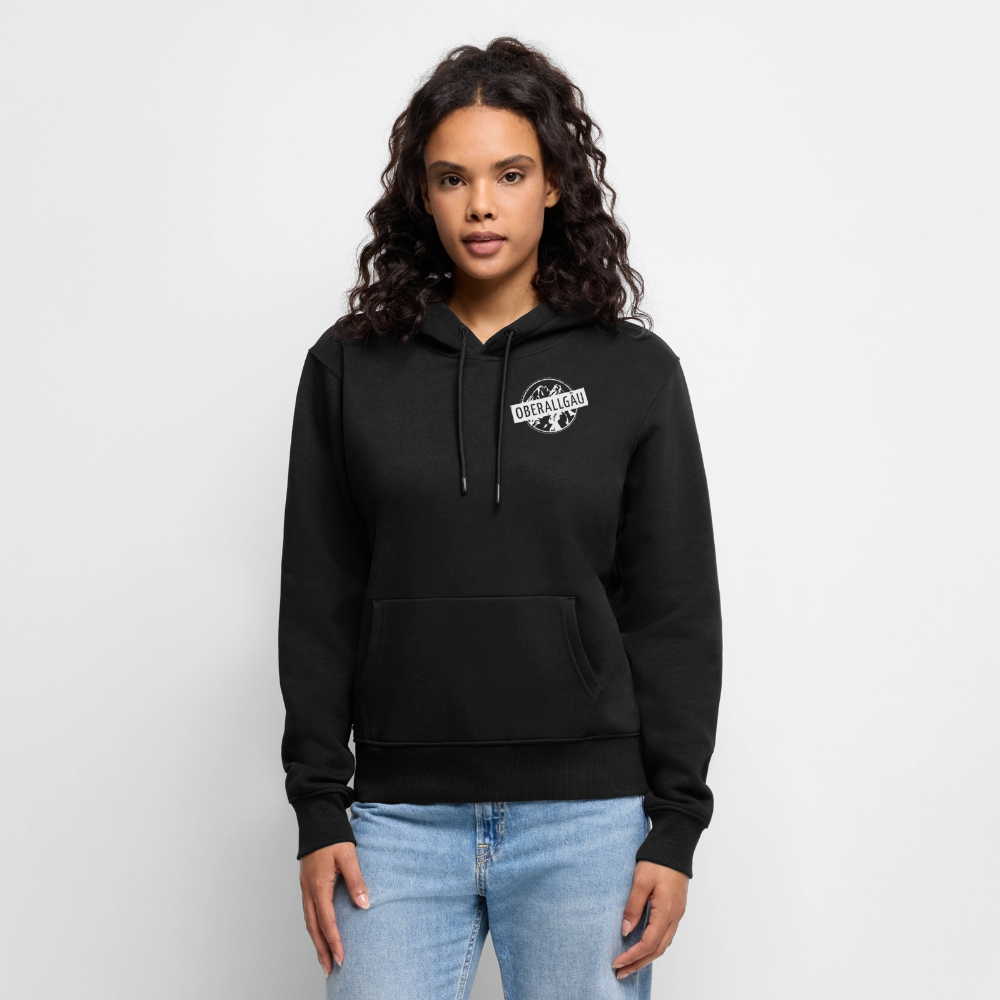 Frauen Premium Hoodie | OBERALLGÄU - Schwarz