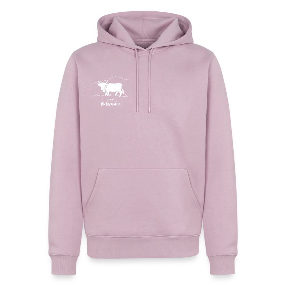 Männer Premium Hoodie | Untere Ochsenalpe - Altrosa
