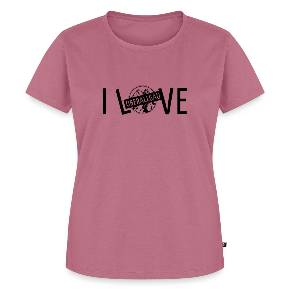 Frauen Premium T-Shirt | I LOVE - Mauve