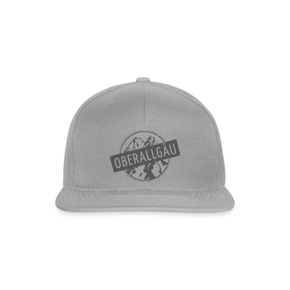 Snapback Cap | OBERALLGÄU - Graphit/Graphit