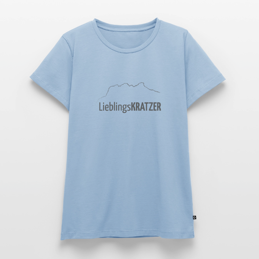 Frauen Premium T-Shirt | LieblingsKRATZER - Hellblau