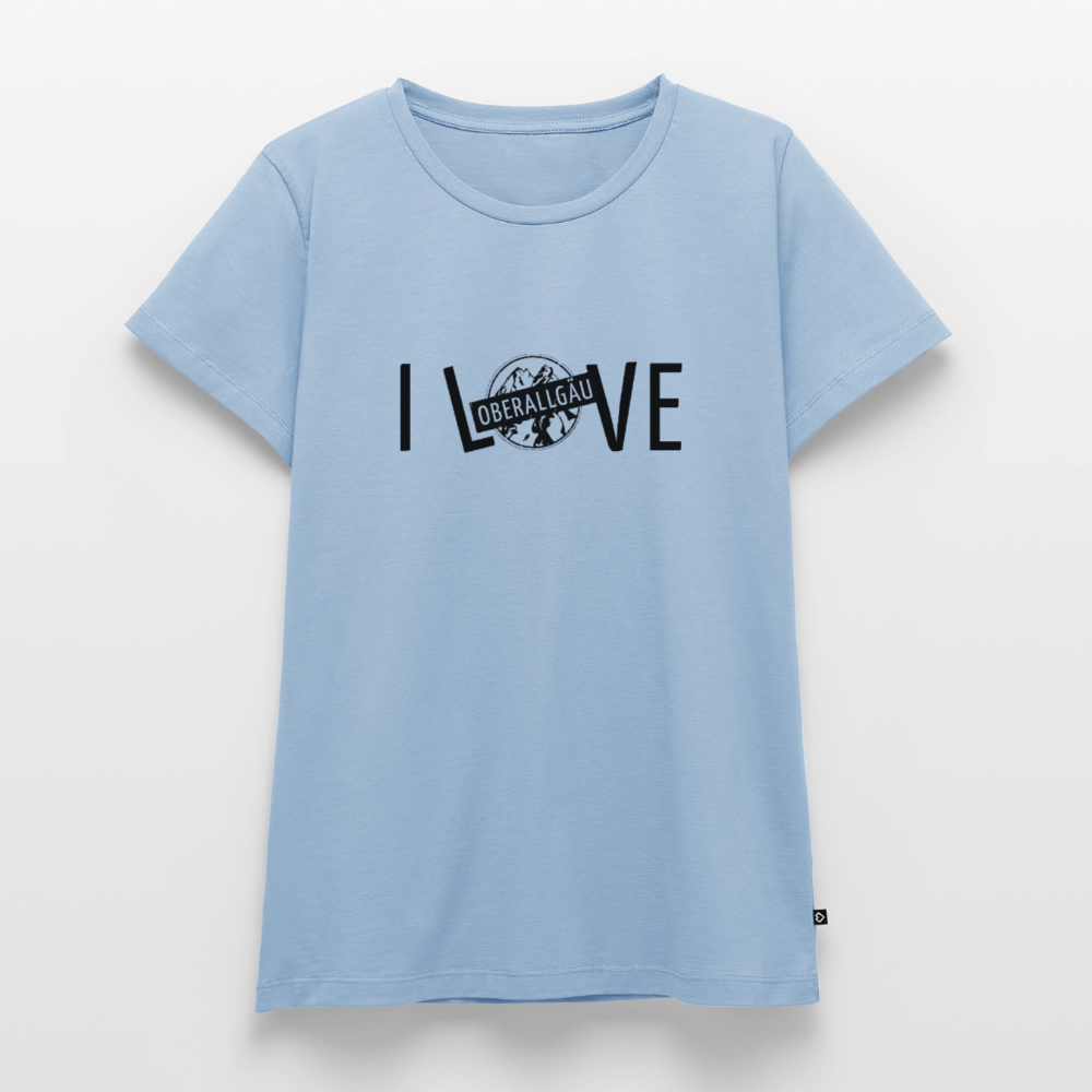 Frauen Premium T-Shirt | I LOVE - Hellblau
