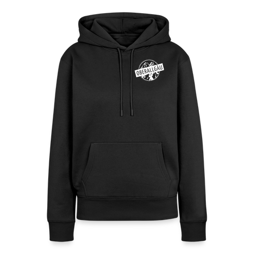 Frauen Premium Hoodie | OBERALLGÄU - Schwarz