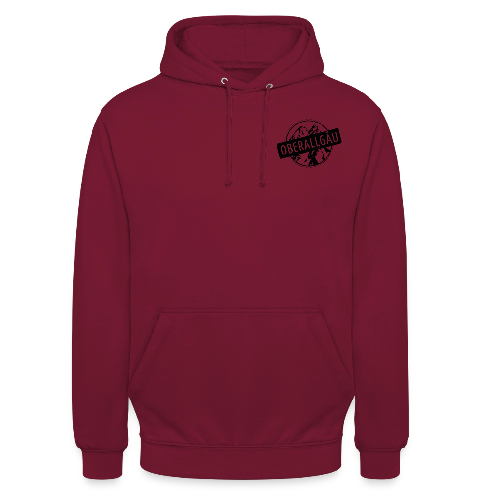 Unisex Hoodie | OBERALLGÄU - Bordeaux