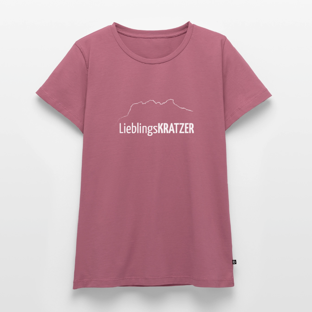 Frauen Premium T-Shirt | LieblingsKRATZER - Mauve