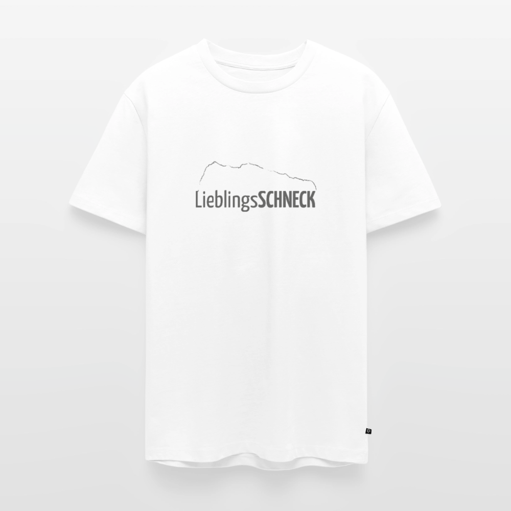 Männer Premium T-Shirt | LieblingsSCHNECK - Weiß