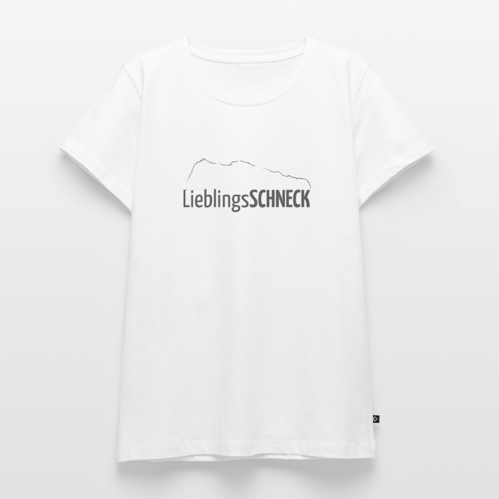Frauen Premium T-Shirt | LieblingsSCHNECK - Weiß