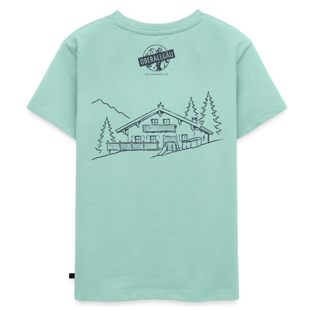 Kinder Premium T-Shirt | Untere Ochsenalpe - Mint 