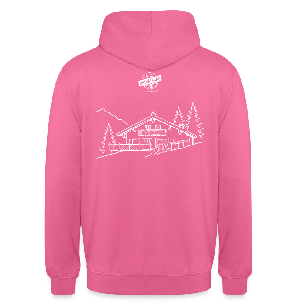 Unisex Hoodie | Untere Ochsenalpe - Pink