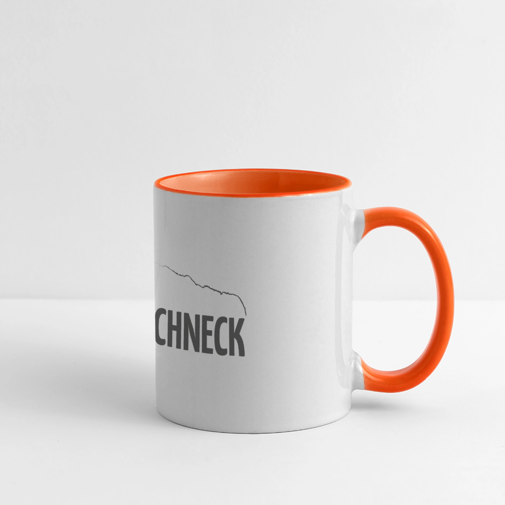 Panoramatasse | LieblingsSCHNECK - Weiß/Orange