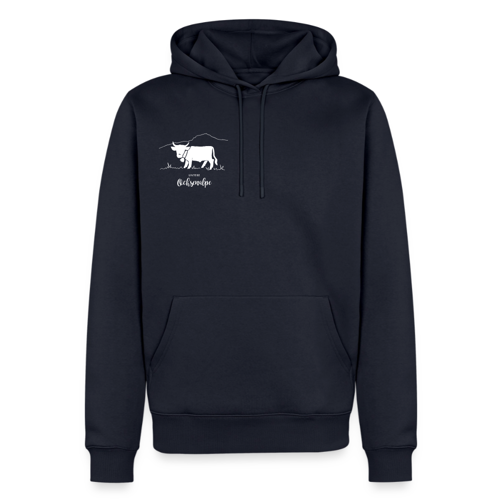 Männer Premium Hoodie | Untere Ochsenalpe - Navy