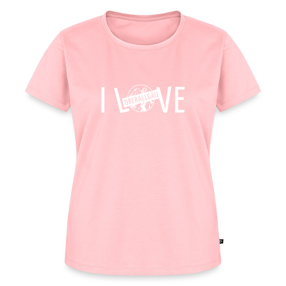 Frauen Premium T-Shirt | I LOVE - Rosa