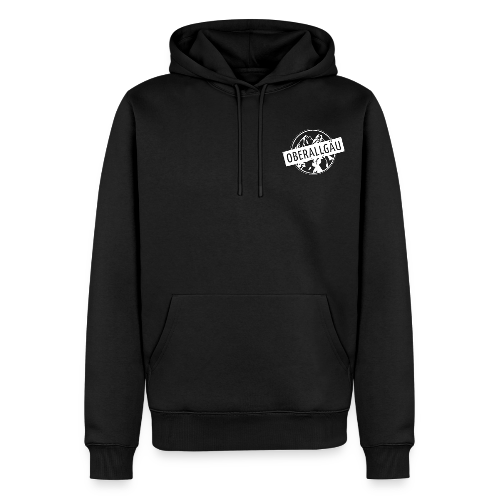 Männer Premium Hoodie | OBERALLGÄU - Schwarz