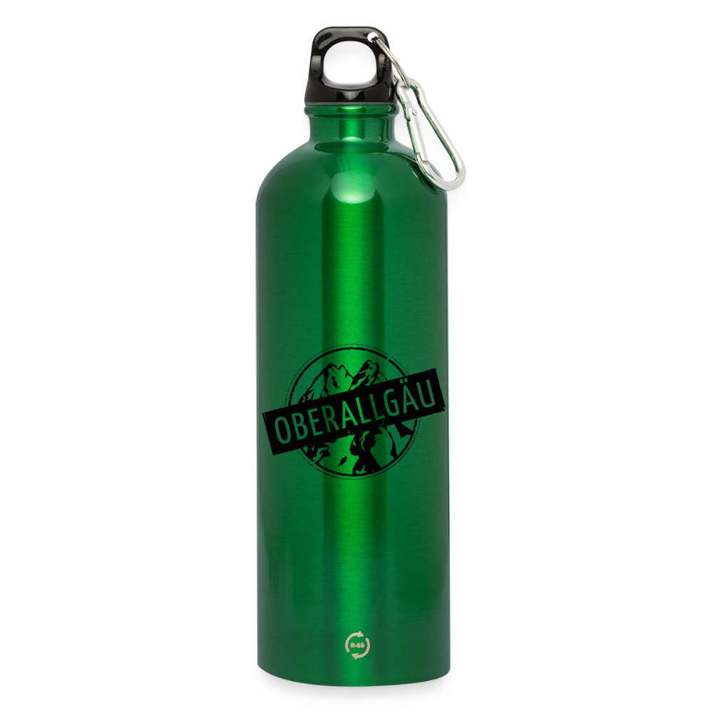 Trinkflasche mit Karabiner 750 ml | OBERALLGÄU - Kelly Green