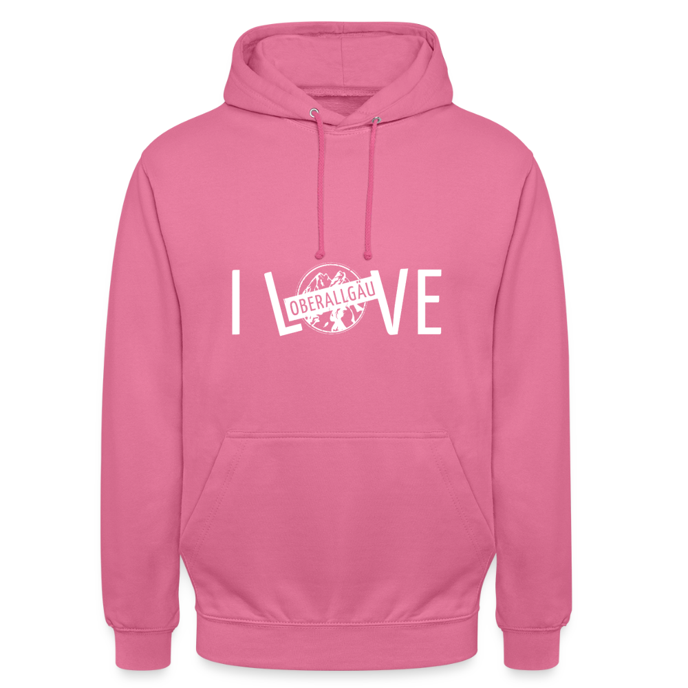 Unisex Hoodie | I LOVE - Pink