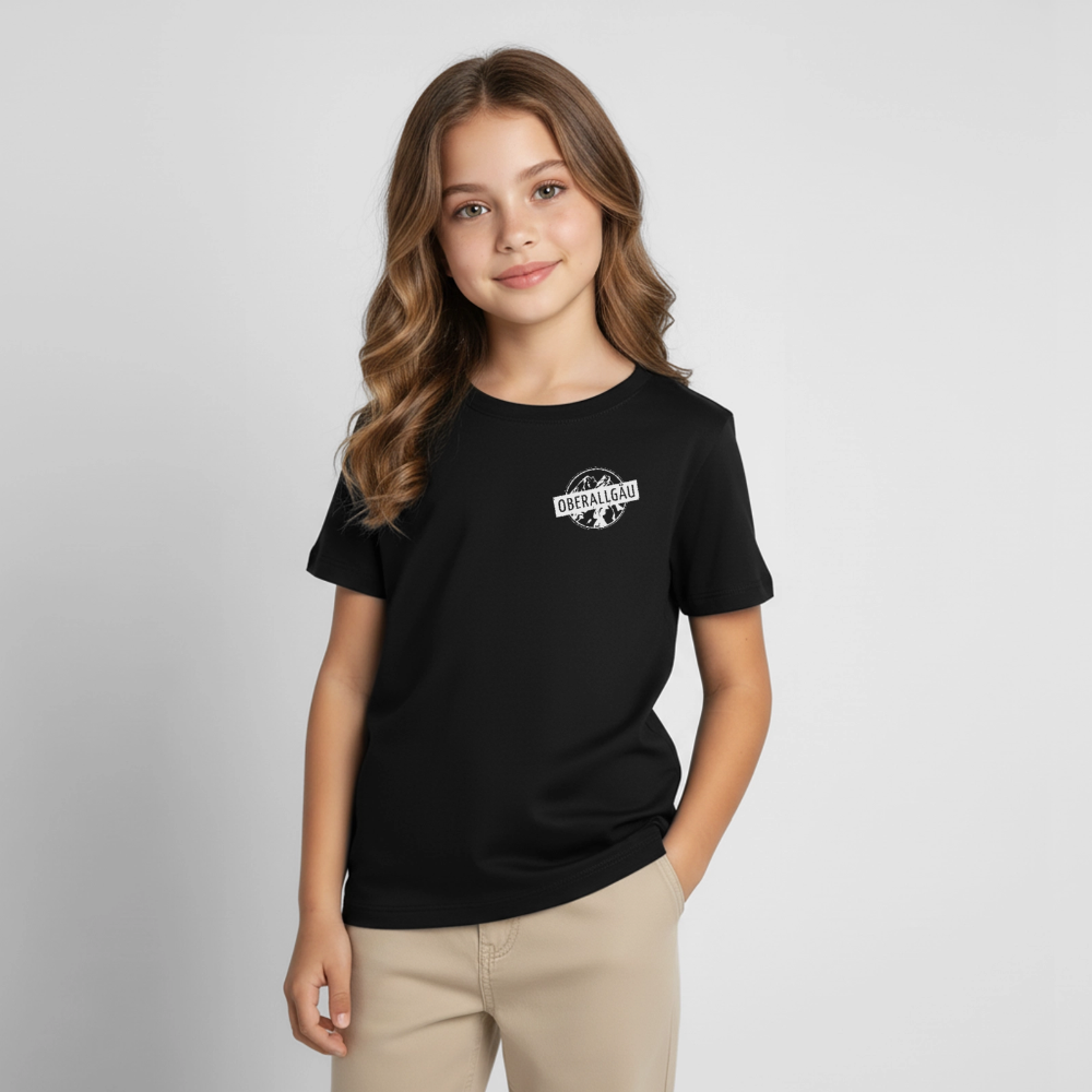 Kinder T-Shirt | OBERALLGÄU - Schwarz