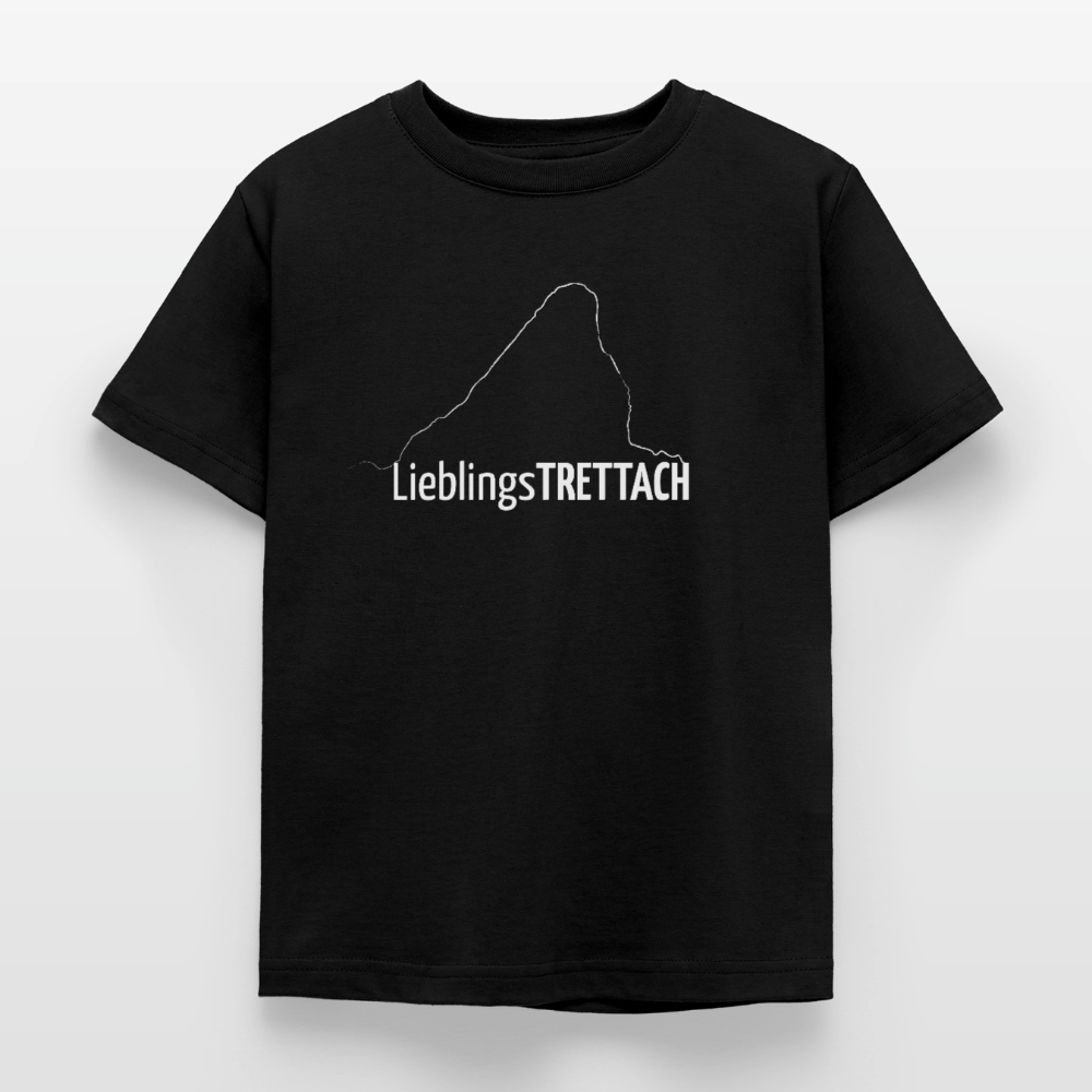 Kinder T-Shirt | LieblingsTRETTACH - Schwarz