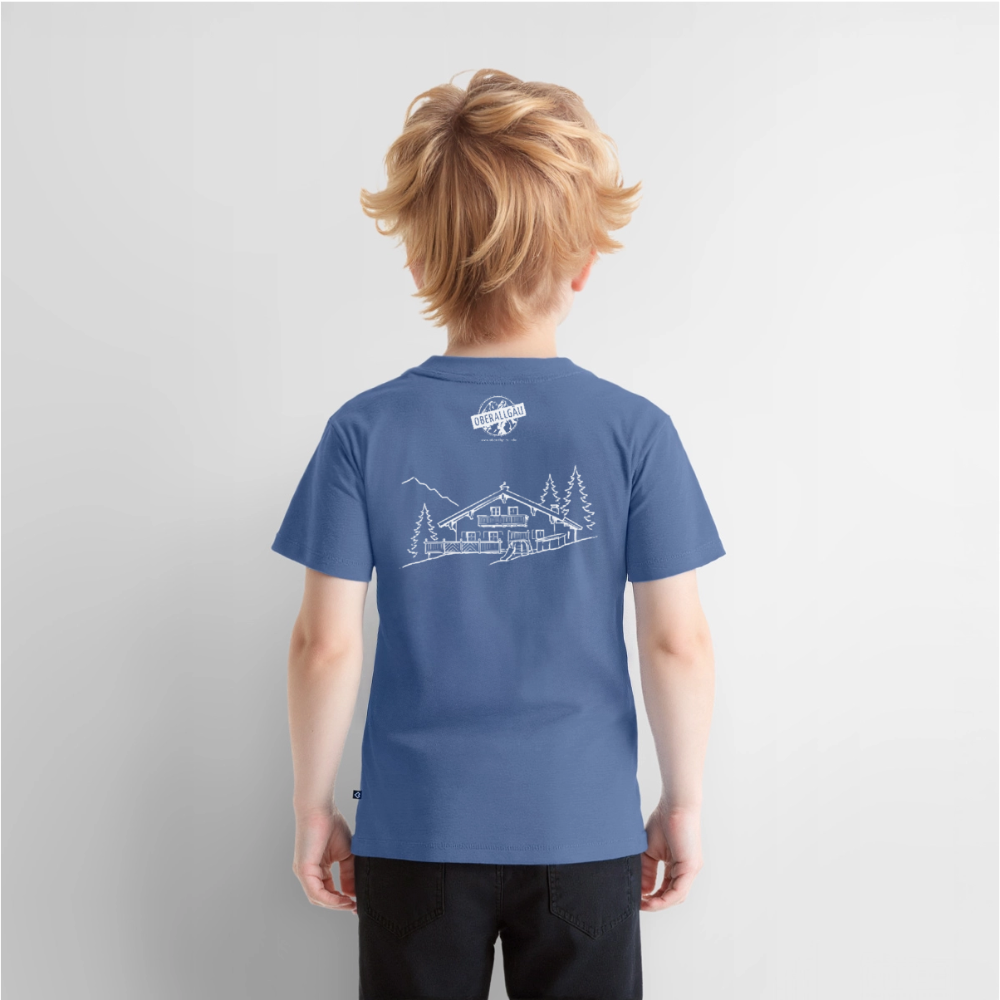 Kinder Premium T-Shirt | Untere Ochsenalpe - Taubenblau