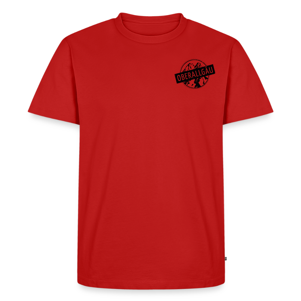 Männer Premium T-Shirt | OBERALLGÄU - Rot
