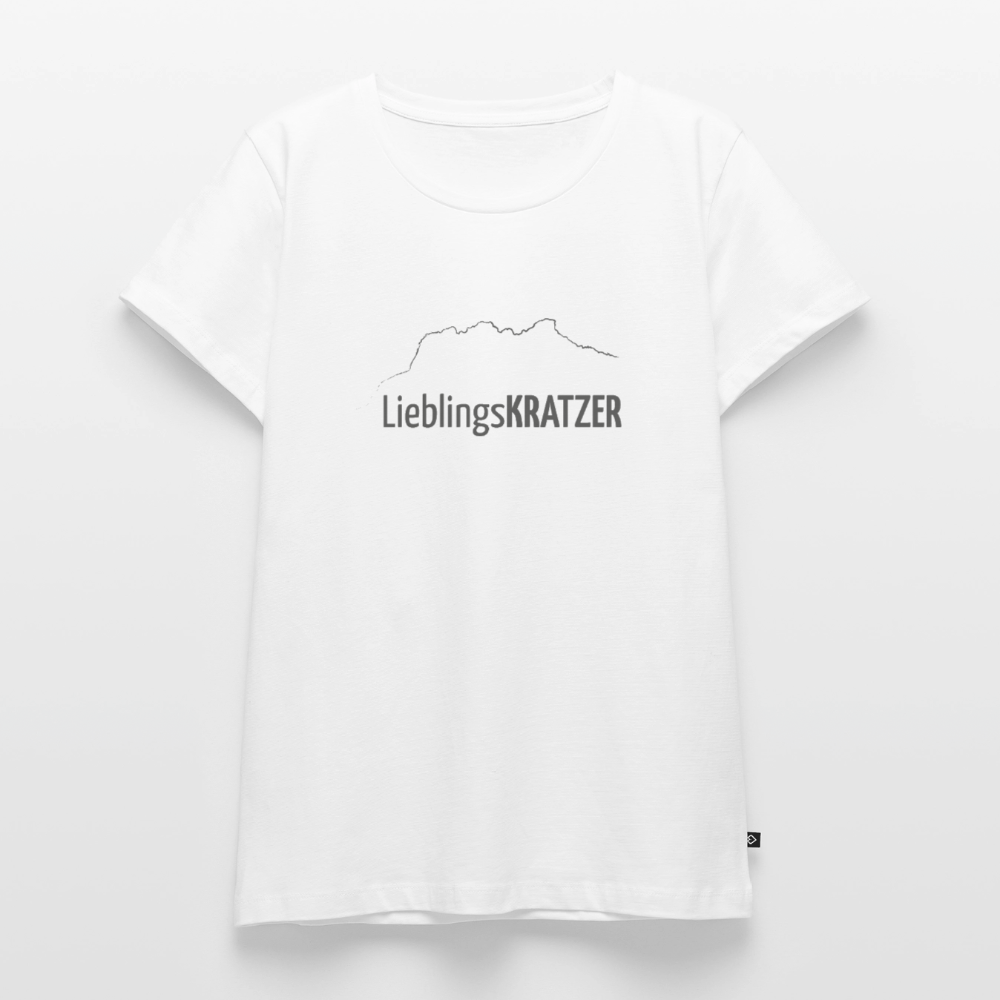 Frauen Premium T-Shirt | LieblingsKRATZER - Weiß