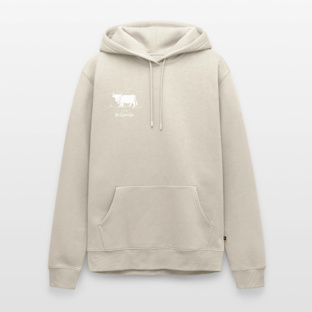 Männer Premium Hoodie | Untere Ochsenalpe - Beige