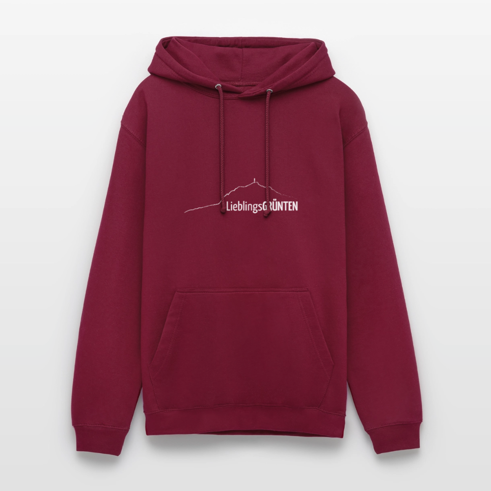 Unisex Hoodie | LieblingsGRÜNTEN - Bordeaux