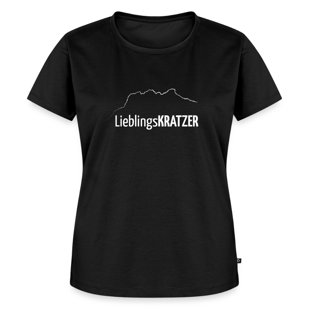 Frauen Premium T-Shirt | LieblingsKRATZER - Schwarz