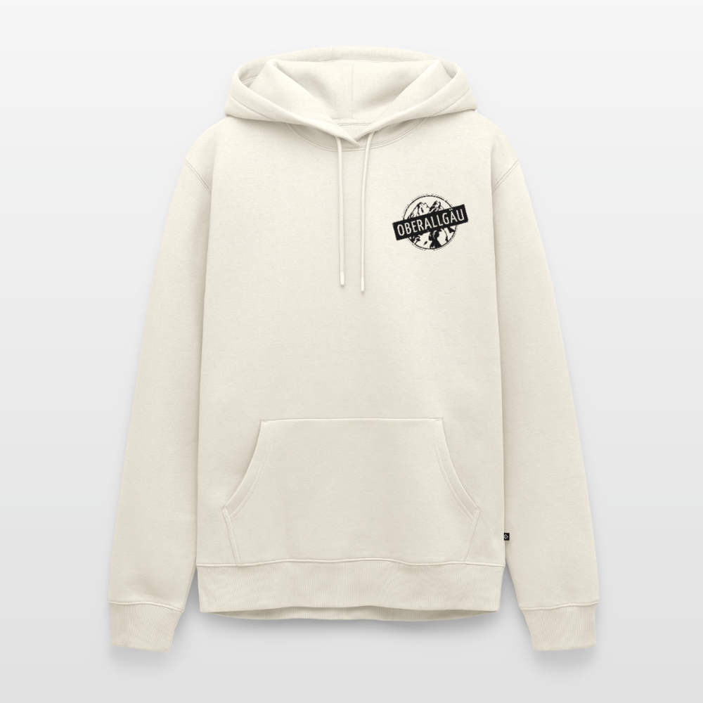 Männer Premium Hoodie | OBERALLGÄU - Naturweiß