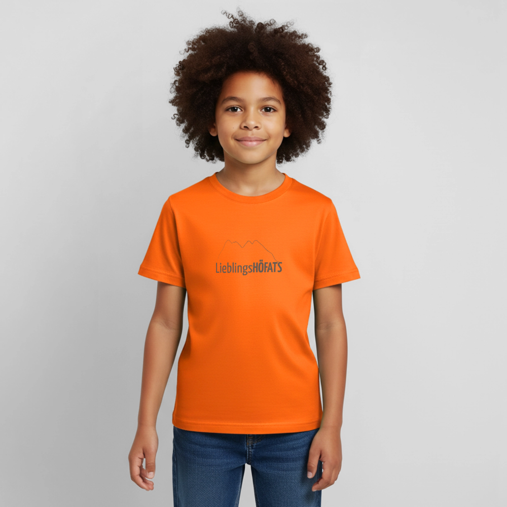 Kinder T-Shirt | LieblingsHÖFATS - Orange