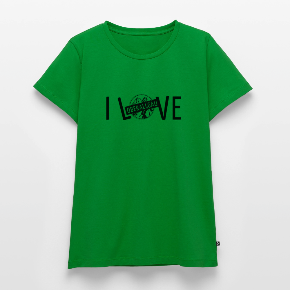 Frauen Premium T-Shirt | I LOVE - Grün