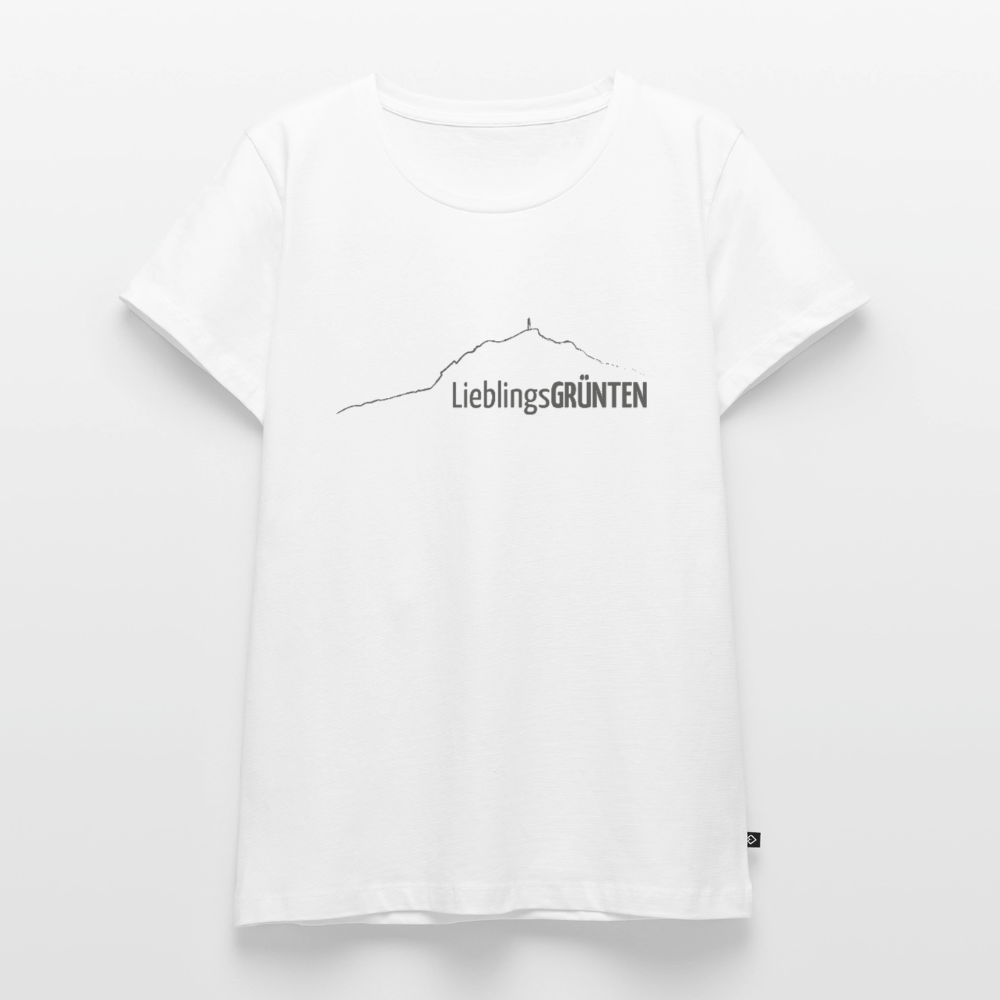 Frauen Premium T-Shirt | LieblingsGRÜNTEN - Weiß