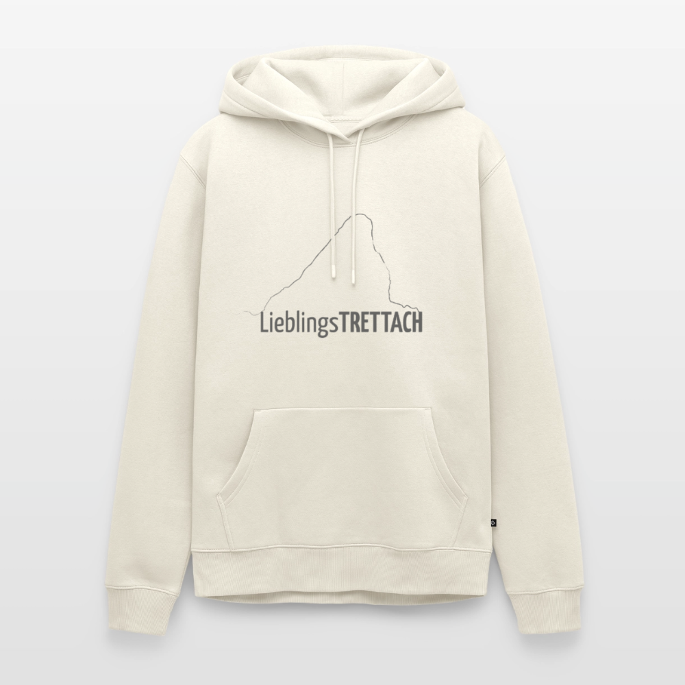 Männer Premium Hoodie | LieblingsTRETTACH - Naturweiß