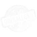 Sticker Größe S (10 x 10 cm) | OBERALLGÄU - Transparent glänzend