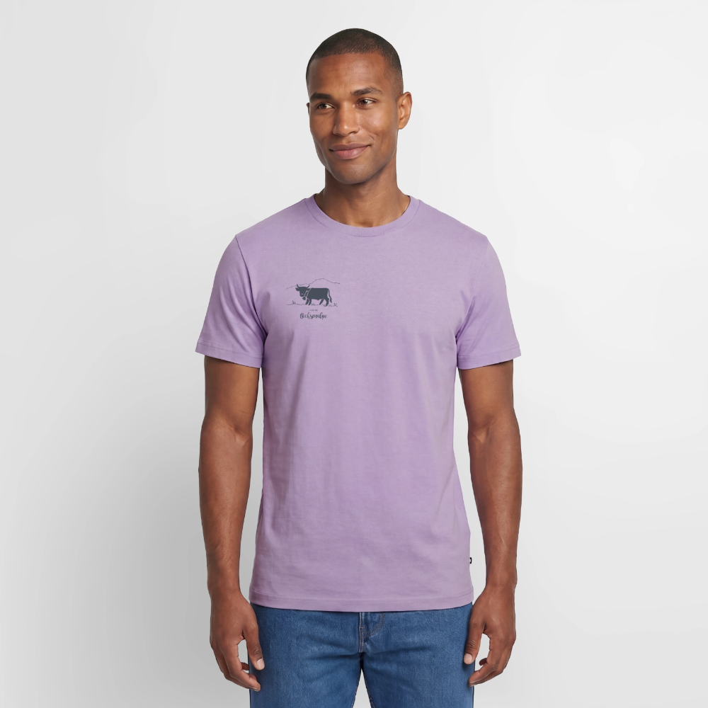 Männer Premium T-Shirt | Untere Ochsenalpe - Lavendel
