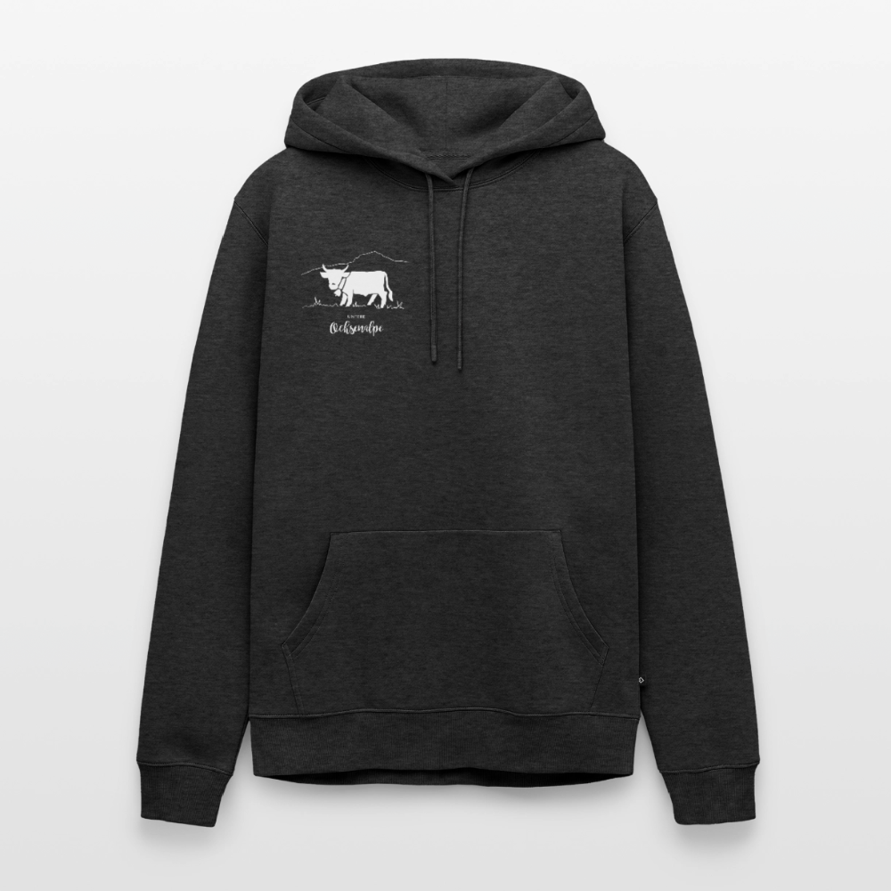 Männer Premium Hoodie | Untere Ochsenalpe - Anthrazit meliert