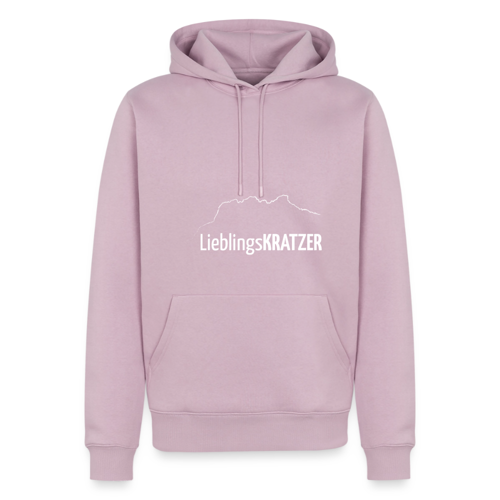 Männer Premium Hoodie | LieblingsKRATZER - Altrosa