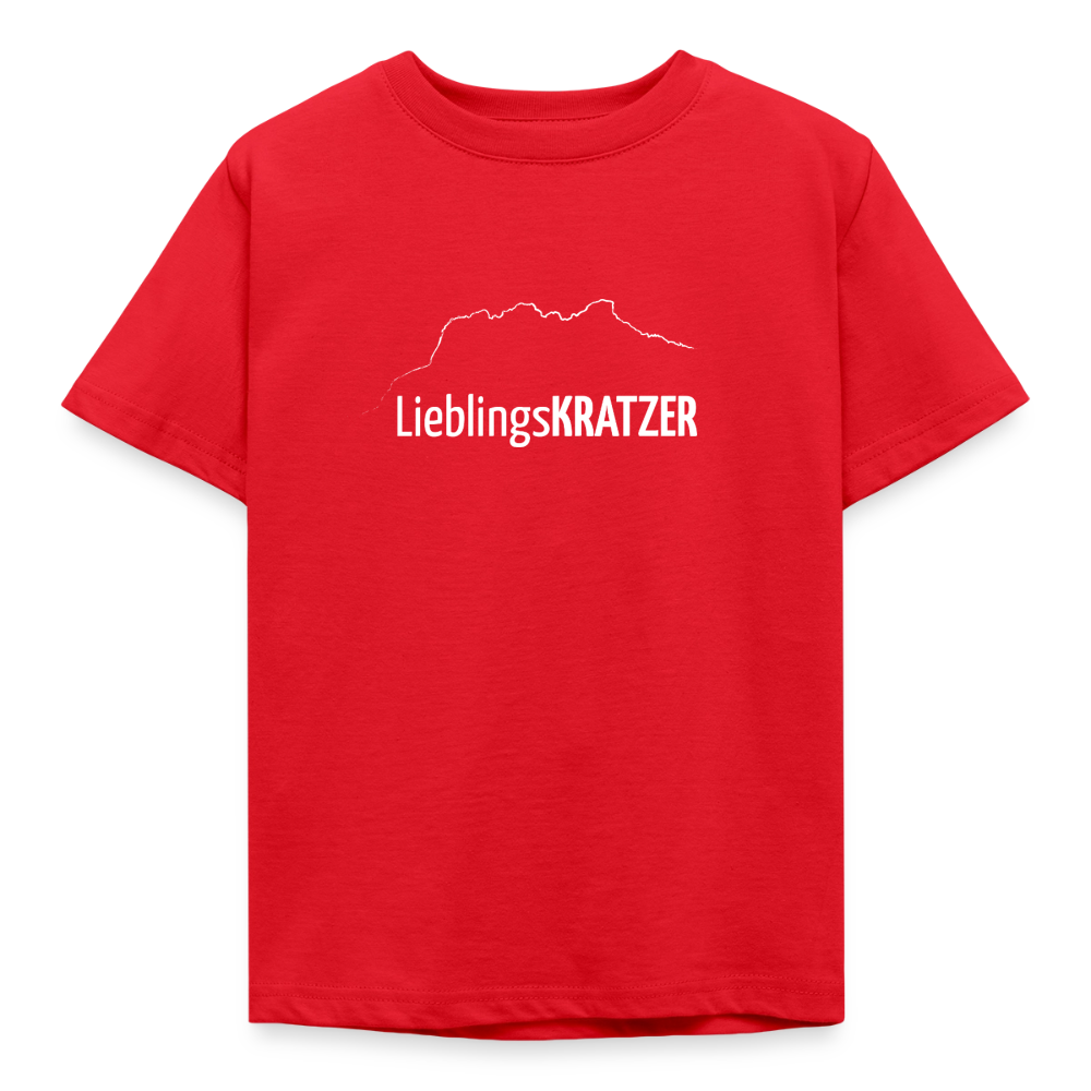 Kinder T-Shirt | LieblingsKRATZER - Rot