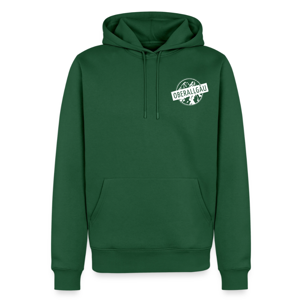 Männer Premium Hoodie | OBERALLGÄU - Flaschengrün