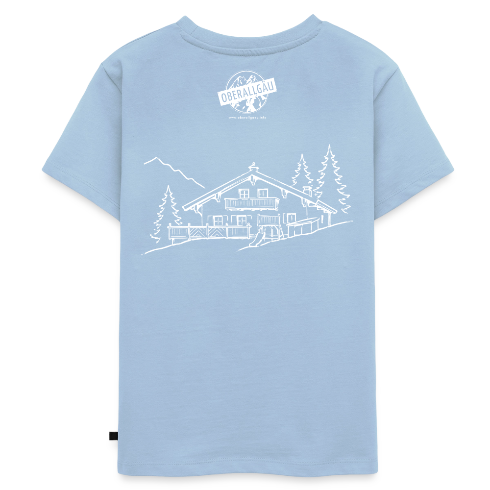 Kinder Premium T-Shirt | Untere Ochsenalpe - Hellblau