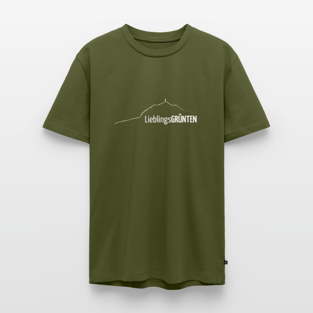 Männer Premium T-Shirt | LieblingsGRÜNTEN - Khaki