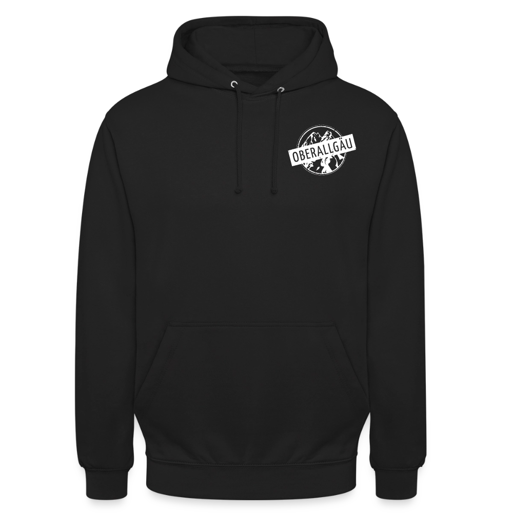 Unisex Hoodie | OBERALLGÄU - Schwarz