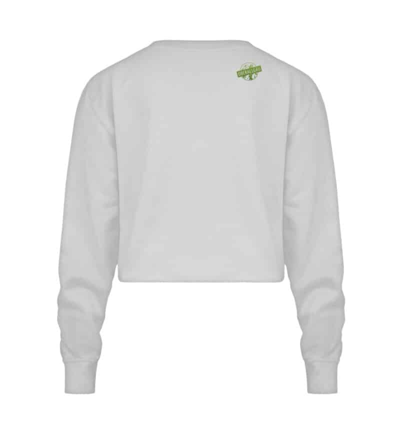 Crop Sweatshirt mit grünem LieblingsIFEN - Crop Sweatshirt-6961