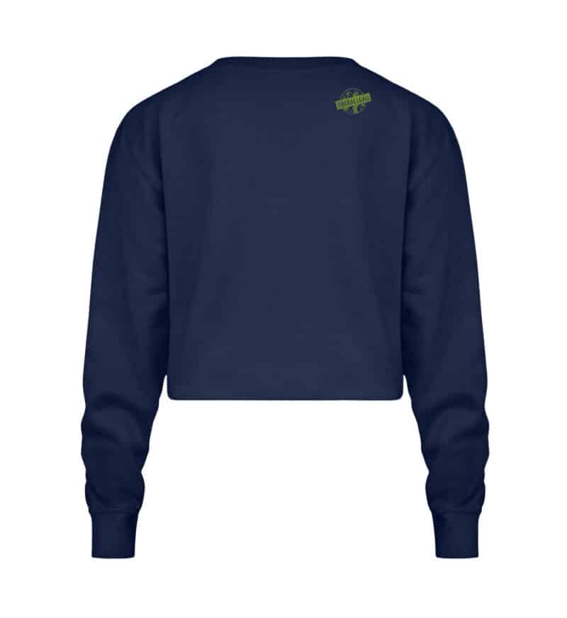 Crop Sweatshirt mit grünem LieblingsIFEN - Crop Sweatshirt-1676