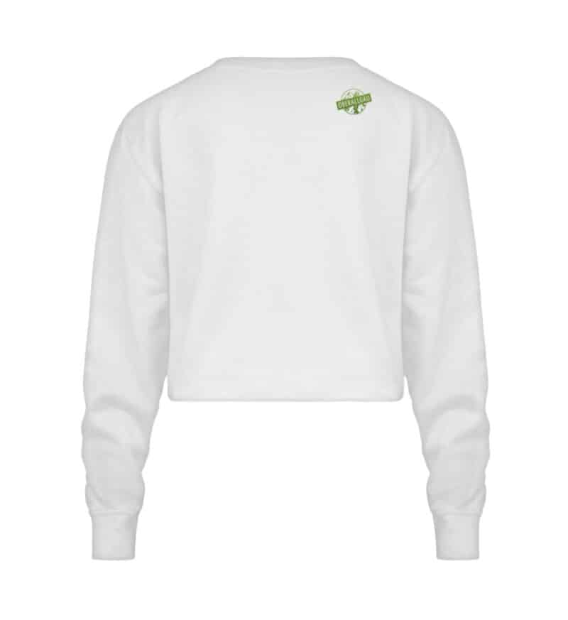 Crop Sweatshirt mit grünem LieblingsIFEN - Crop Sweatshirt-6867