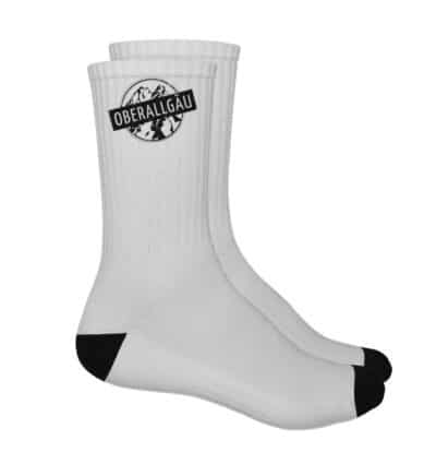 Socken mit schwarzem Logo - Logo Socken-7008